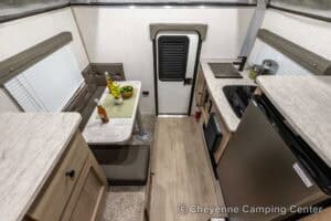 2024 Palomino BackPack SS-550 Pop-Up Truck Camper Interior Image