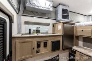2024 Palomino BackPack SS-550 Pop-Up Truck Camper Interior Image