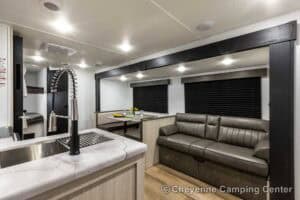 2026 Palomino Puma Camping Edition 283BHCE Bunkhouse Travel Trailer Interior Image