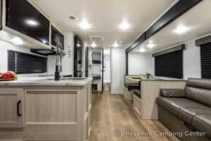 2026 Palomino Puma Camping Edition 283BHCE Bunkhouse Travel Trailer Interior Image