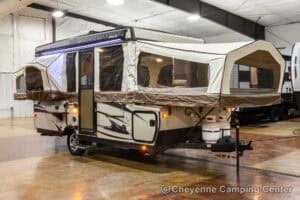 2018 Forest River Rockwood Premier 2514G Used Pop-Up Camper Exterior Image