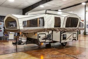 2018 Forest River Rockwood Premier 2514G Used Pop-Up Camper Exterior Image