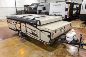 2018 Forest River Rockwood Premier 2514G Used Pop-Up Camper Exterior Image