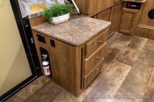 2018 Forest River Rockwood Premier 2514G Used Pop-Up Camper Interior Image