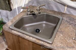 2018 Forest River Rockwood Premier 2514G Used Pop-Up Camper Interior Image