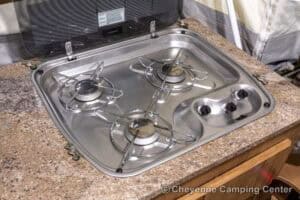 2018 Forest River Rockwood Premier 2514G Used Pop-Up Camper Interior Image