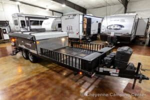2021 Forest River Flagstaff Sports Enthusiast 28TSCSE Off-Road Pop-Up Toy Hauler Exterior Image