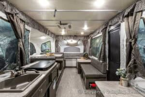 2021 Forest River Flagstaff Sports Enthusiast 28TSCSE Off-Road Pop-Up Toy Hauler Interior Image