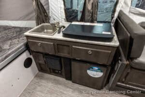 2021 Forest River Flagstaff Sports Enthusiast 28TSCSE Off-Road Pop-Up Toy Hauler Interior Image