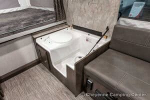 2021 Forest River Flagstaff Sports Enthusiast 28TSCSE Off-Road Pop-Up Toy Hauler Interior Image