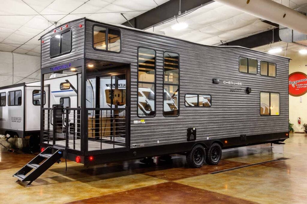 2026 Forest River Cherokee Timberwolf 39JM Destination Trailer Enterior Image