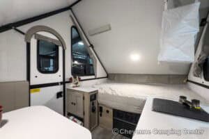 2026 Forest River Flagstaff Hardside T10RB Pop-Up A-Frame Camper Interior Image