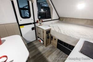 2026 Forest River Flagstaff Hardside T10RB Pop-Up A-Frame Camper Interior Image