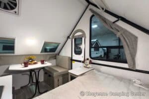 2026 Forest River Flagstaff Hardside T10RB Pop-Up A-Frame Camper Interior Image