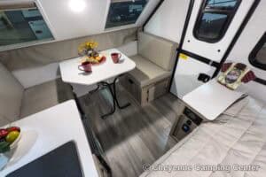 2026 Forest River Flagstaff Hardside T10RB Pop-Up A-Frame Camper Interior Image