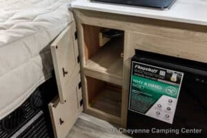 2026 Forest River Flagstaff Hardside T10RB Pop-Up A-Frame Camper Interior Image