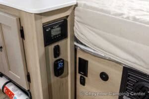 2026 Forest River Flagstaff Hardside T10RB Pop-Up A-Frame Camper Interior Image