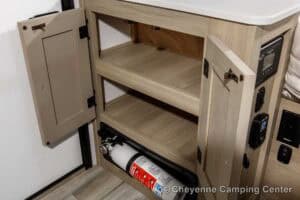 2026 Forest River Flagstaff Hardside T10RB Pop-Up A-Frame Camper Interior Image