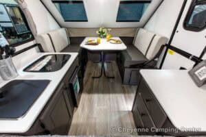 2026 Forest River Flagstaff Hardside T12ST Pop-Up A-Frame Camper Interior Image