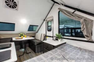 2026 Forest River Flagstaff Hardside T12ST Pop-Up A-Frame Camper Interior Image