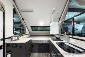 2026 Forest River Flagstaff Hardside T12ST Pop-Up A-Frame Camper Interior Image