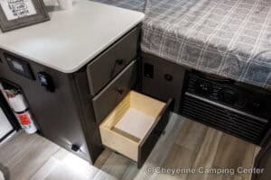 2026 Forest River Flagstaff Hardside T12ST Pop-Up A-Frame Camper Interior Image