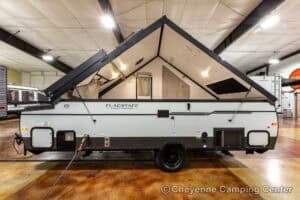 2026 Forest River Flagstaff Hardside T21HS Pop-Up A-Frame Camper Exterior Image