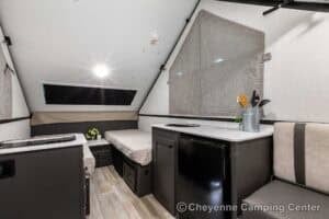 2026 Forest River Flagstaff Hardside T21HS Pop-Up A-Frame Camper Interior Image