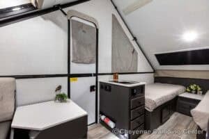 2026 Forest River Flagstaff Hardside T21HS Pop-Up A-Frame Camper Interior Image