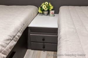 2026 Forest River Flagstaff Hardside T21HS Pop-Up A-Frame Camper Interior Image