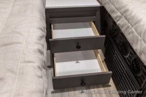 2026 Forest River Flagstaff Hardside T21HS Pop-Up A-Frame Camper Interior Image