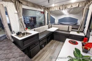 2027 Forest River Flagstaff MAC 164MT Pop-Up Camper Interior Image