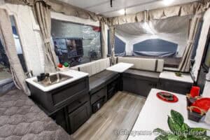 2026 Forest River Flagstaff MAC 164MT Pop-Up Camper Interior Image
