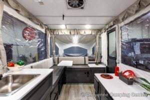 2027 Forest River Flagstaff MAC 164MT Pop-Up Camper Interior Image