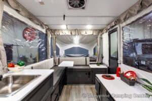 2026 Forest River Flagstaff MAC 164MT Pop-Up Camper Interior Image