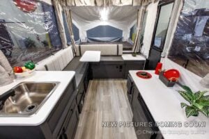 2027 Forest River Flagstaff MAC 164MT Pop-Up Camper Interior Image