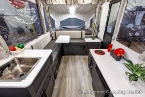 2027 Forest River Flagstaff MAC 164MT Pop-Up Camper Interior Image