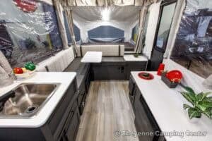 2026 Forest River Flagstaff MAC 164MT Pop-Up Camper Interior Image