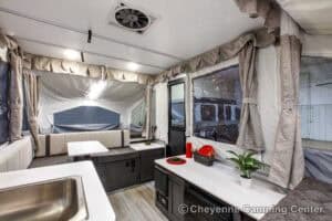 2026 Forest River Flagstaff MAC 164MT Pop-Up Camper Interior Image