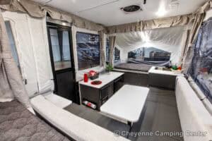 2026 Forest River Flagstaff MAC 164MT Pop-Up Camper Interior Image