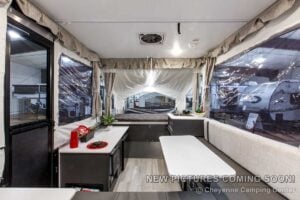 2027 Forest River Flagstaff MAC 164MT Pop-Up Camper Interior Image