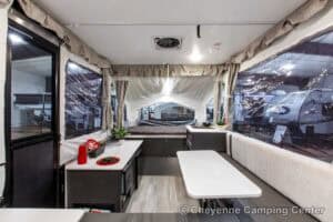 2026 Forest River Flagstaff MAC 164MT Pop-Up Camper Interior Image
