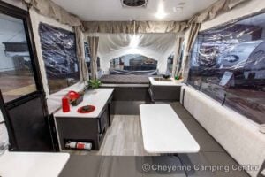 2027 Forest River Flagstaff MAC 164MT Pop-Up Camper Interior Image