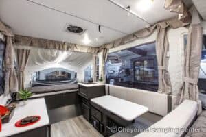 2026 Forest River Flagstaff MAC 164MT Pop-Up Camper Interior Image