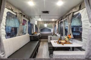 2026 Forest River Flagstaff MAC 227MT Pop-Up Camper Interior Image