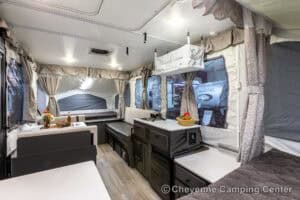 2026 Forest River Flagstaff MAC 227MT Pop-Up Camper Interior Image
