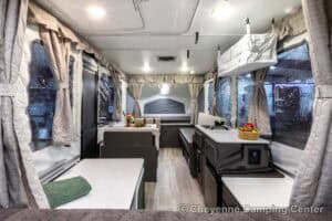 2026 Forest River Flagstaff MAC 227MT Pop-Up Camper Interior Image