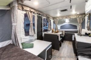 2026 Forest River Flagstaff MAC 227MT Pop-Up Camper Interior Image