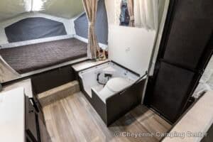 2026 Forest River Flagstaff MAC 227MT Pop-Up Camper Interior Image