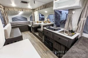 2027 Forest River Flagstaff MAC 238MT Pop-Up Camper Interior Image